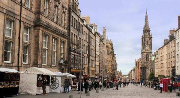 Queen Street Boutique Suites EDI Exterior foto The Royal Mile